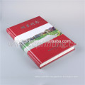 Perfect binding book printing hardcover with lamination